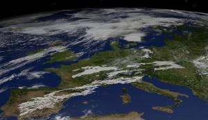 Europe seen from space